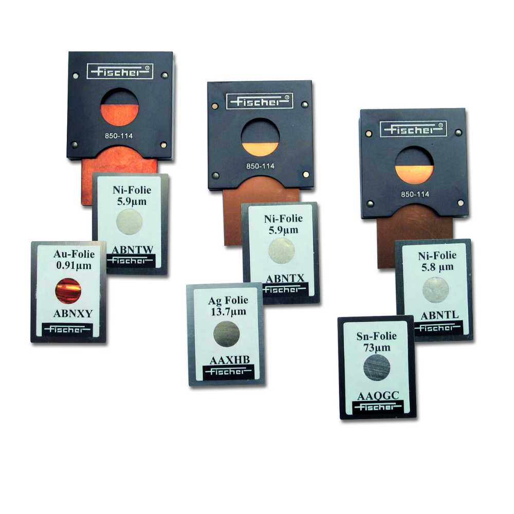 Helmut-Fischer X-Ray Calibration standards (3)