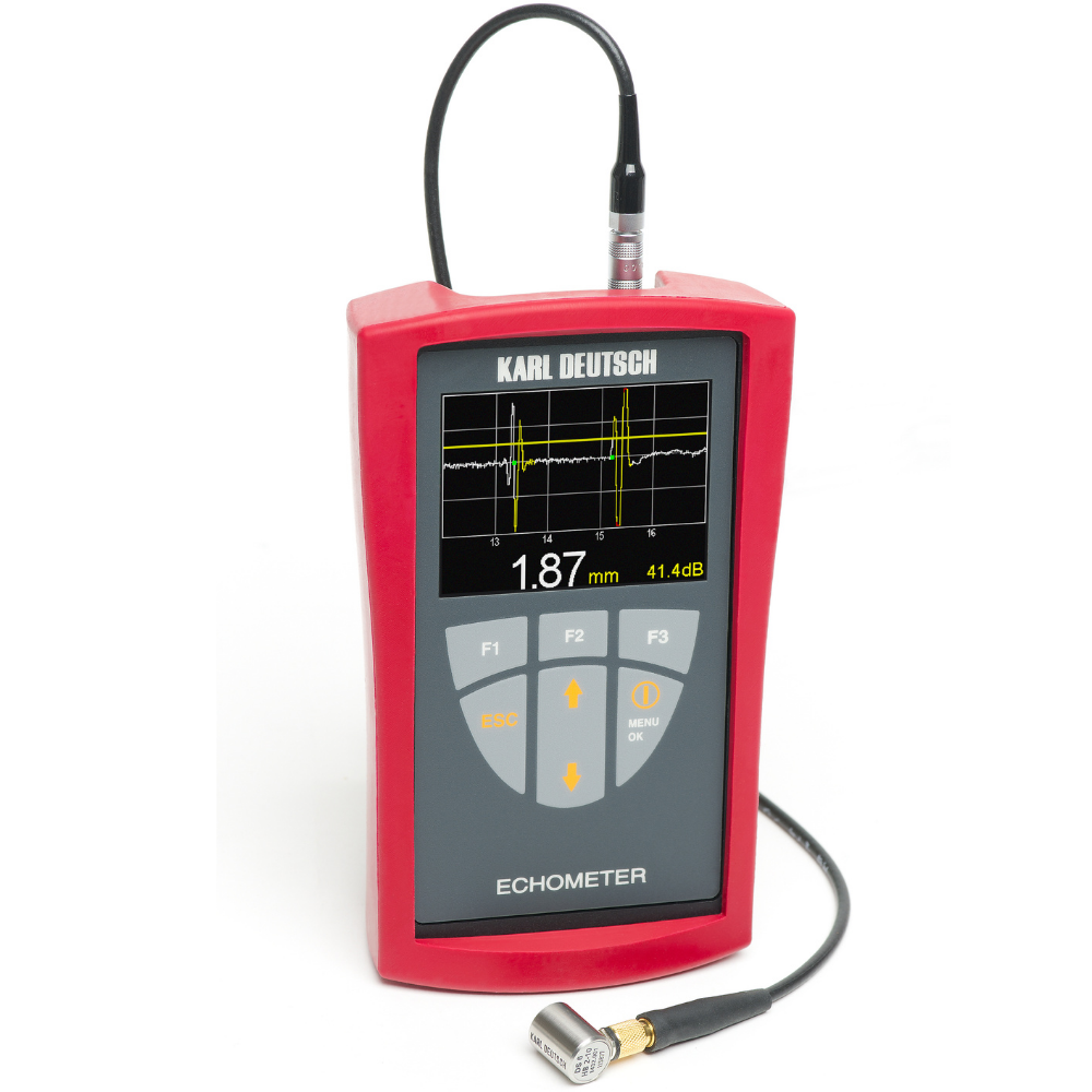 Karl DEUTSCH Wall Thickness ECHOMETER 1077 Data