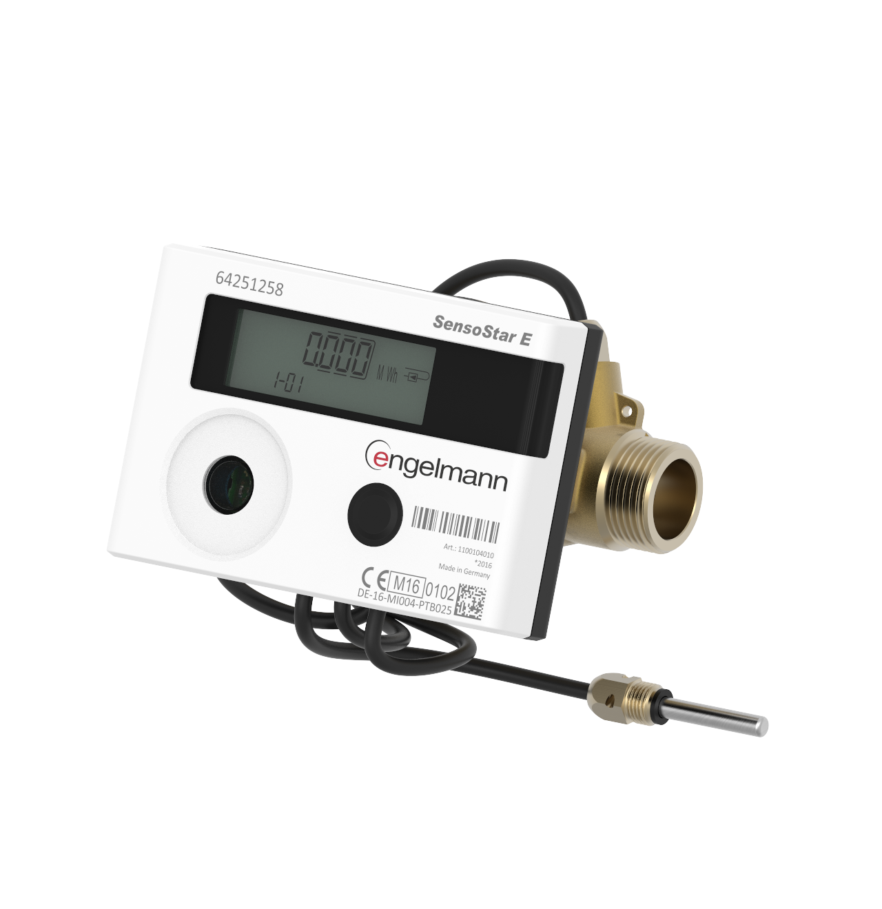 ENGELMANN SENSOSTAR -E_mechanical compact heat meter for all standard installation points ENGELMANN SENSOSTAR -E_mechanical compact heat meter for all standard installation points