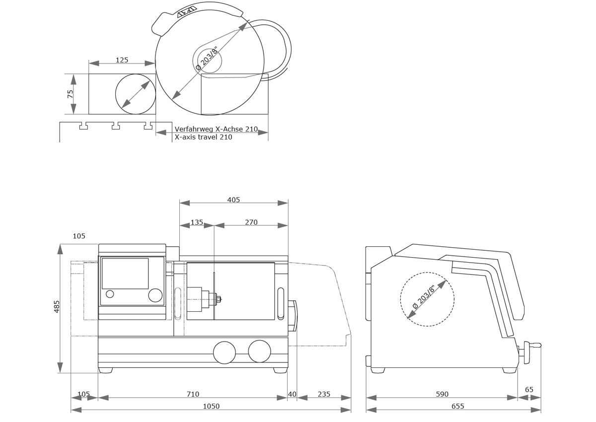 Qness (QATM) Benchtop Cut-off Machines Brillant 220_3