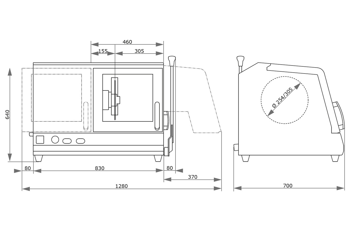 Qness (QATM) Benchtop Cut-off Machines Brillant 230 _3 Qness (QATM) Benchtop Cut-off Machines Brillant 230 _3