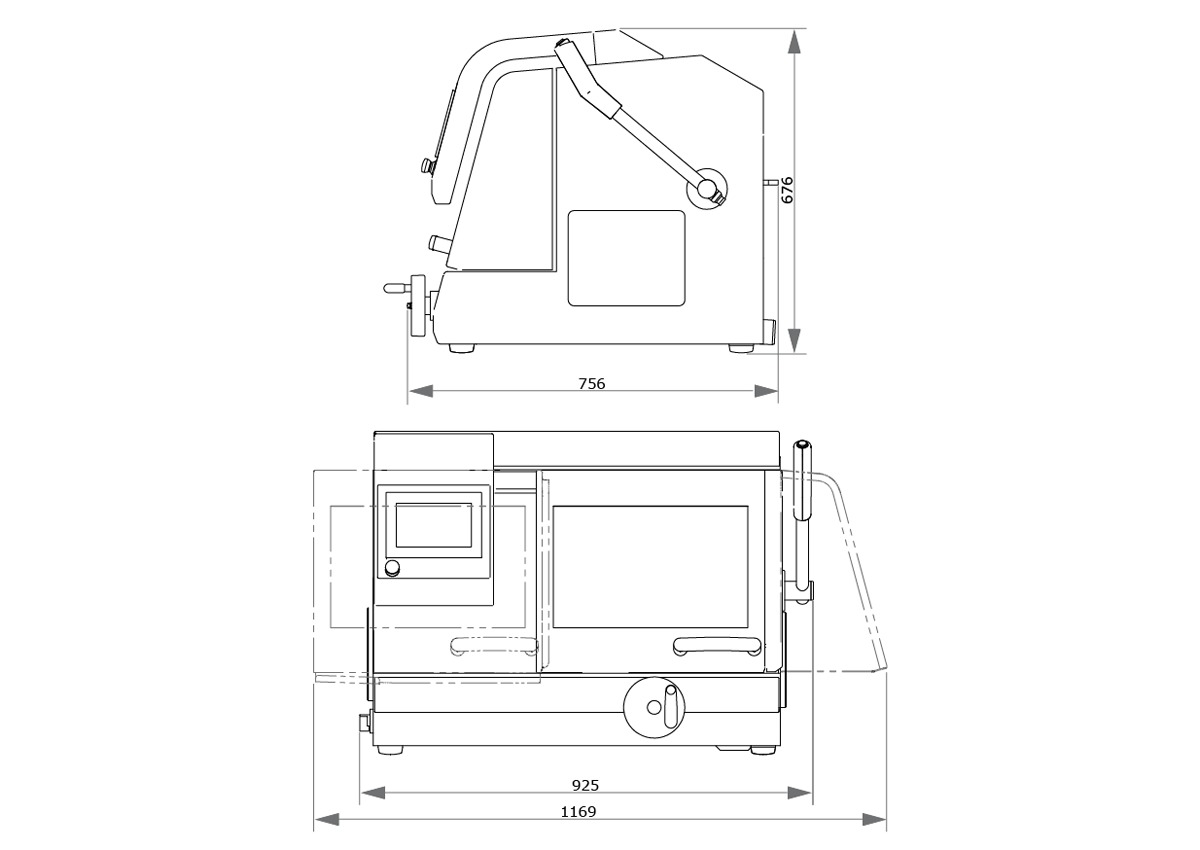 Qness (QATM) Benchtop Cut-off Machines Brillant 240_4 Qness (QATM) Benchtop Cut-off Machines Brillant 240_4