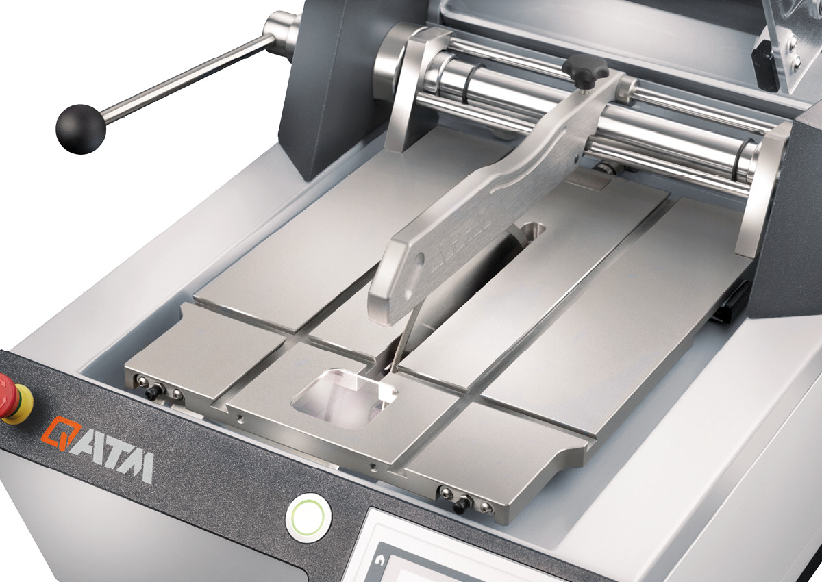 Qness (QATM) Benchtop Cut-off Machines Qcut 150 A (Brillant 210 A) _1 Qness (QATM) Benchtop Cut-off Machines Qcut 150 A (Brillant 210 A) _1