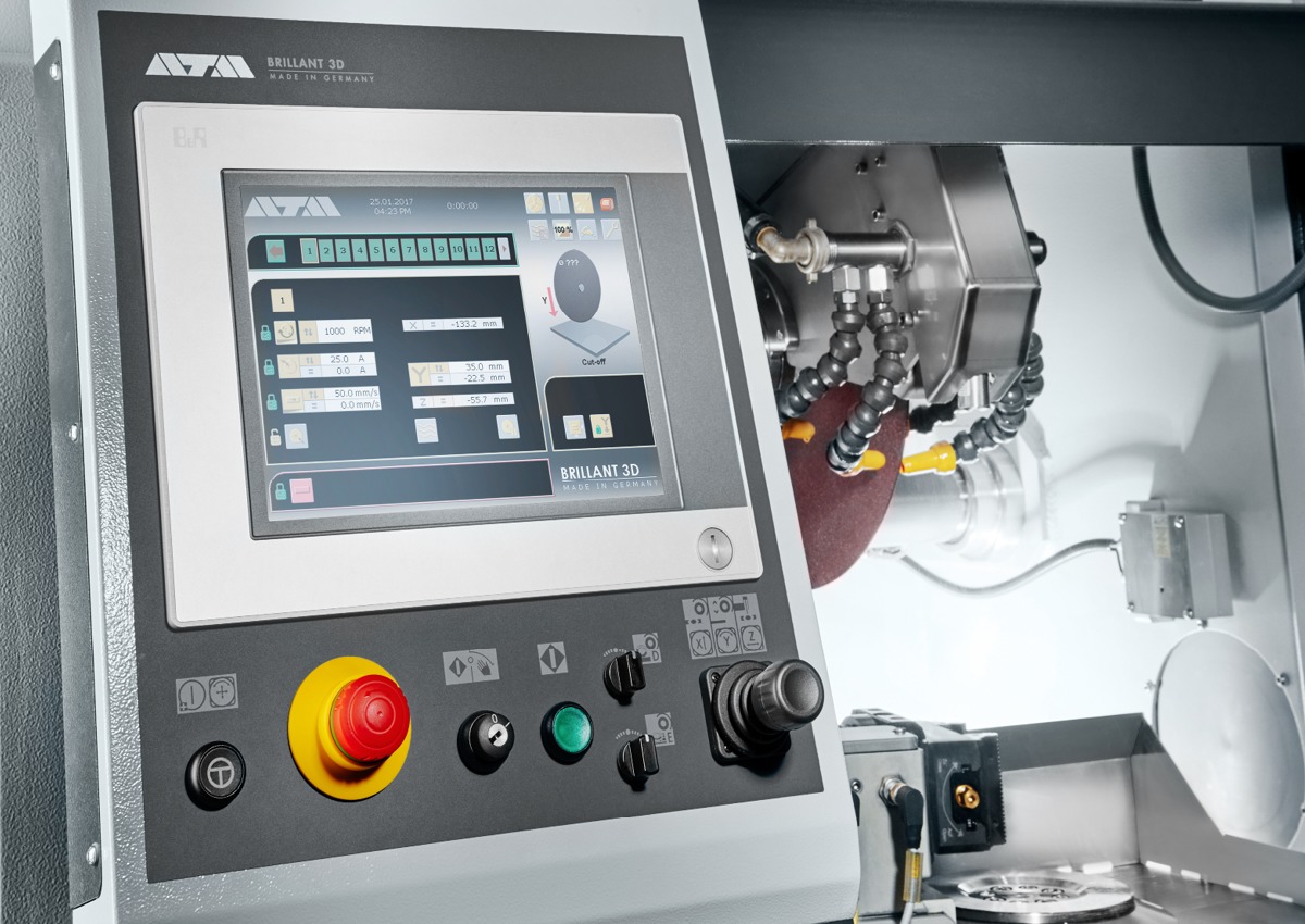 Qness (QATM) Floor-standing 5-axis Cutting Robot Brillant 3D _1 Qness (QATM) Floor-standing 5-axis Cutting Robot Brillant 3D _1