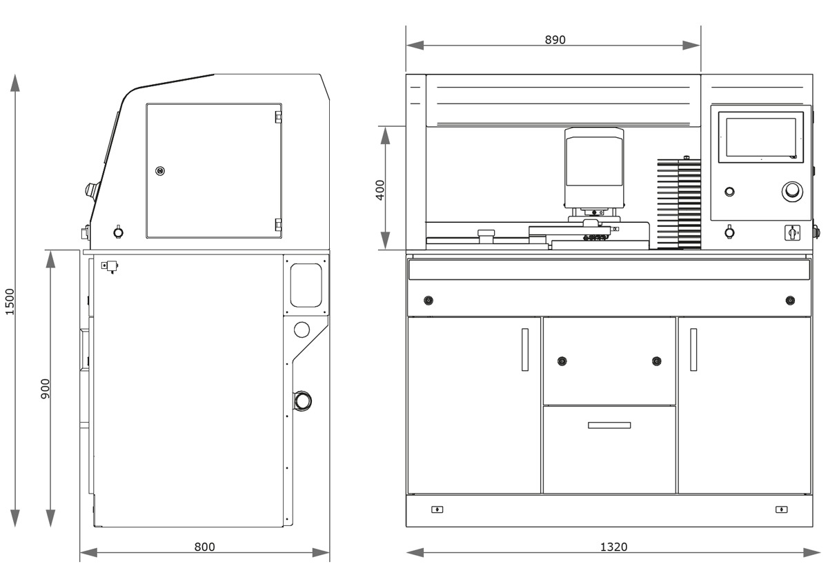 Qness (QATM) Grinding & Polishing Robot Qpol 250 BOT_7 Qness (QATM) Grinding & Polishing Robot Qpol 250 BOT_7