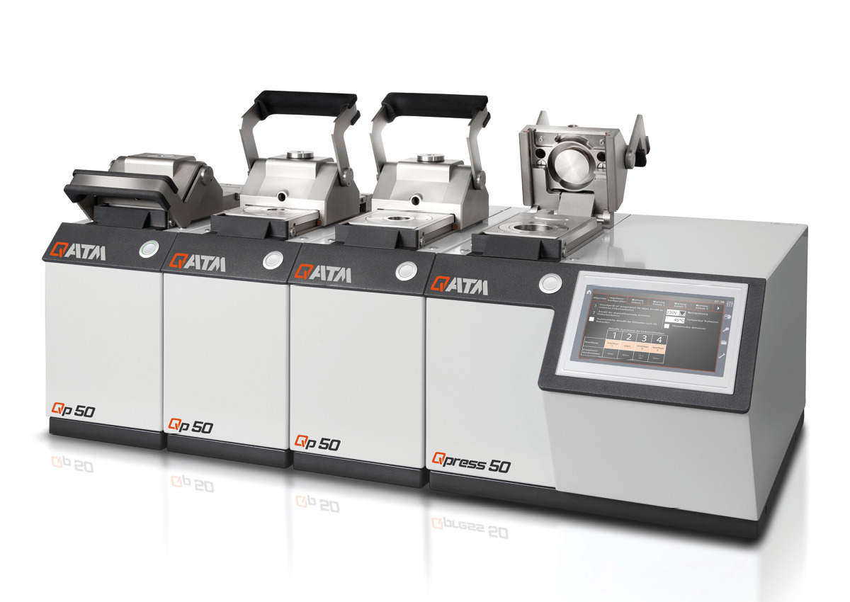 Qness (QATM) Hot Mounting Press Qpress 50 (Opal X-Press)_1 Qness (QATM) Hot Mounting Press Qpress 50 (Opal X-Press)_1