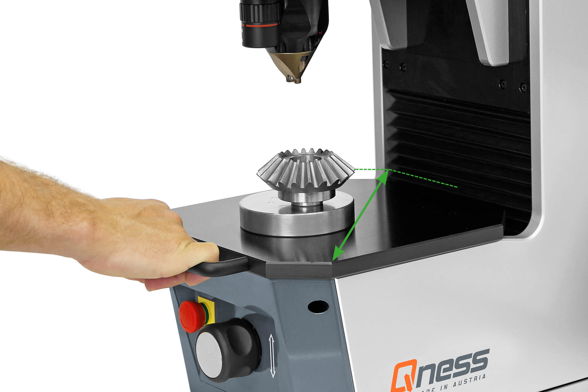 Rockwell Hardness Tester Qness 150 M _ Access to universal hardness testing